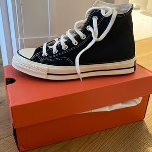 Black converse chuck 70 high tops